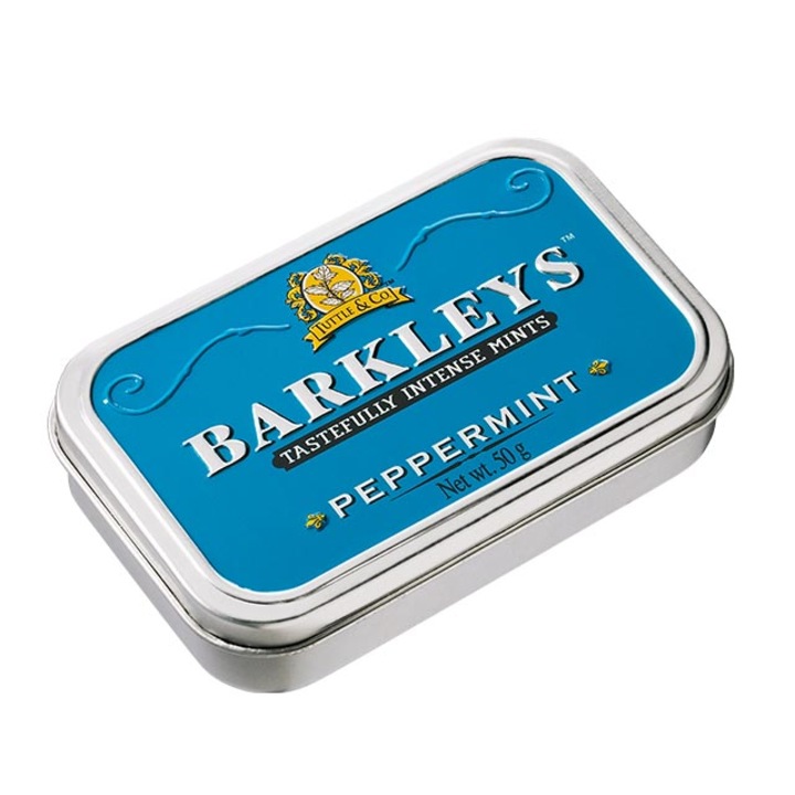 Dropsuri mentolate Barkleys cu aroma de menta 50g