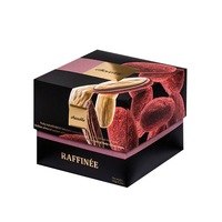 Bomboane de ciocolata artizanala chocoMe Raffinee cu migdale din Sicilia in ciocolata cu lapte din boabe de cacao Ruby 47.3% 120g