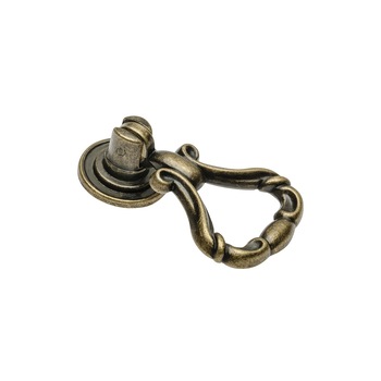 Buton pentru mobilier, vintage, Knocker, finisaj alama antichizata Buton pentru mobilier, vintage, Knocker, finisaj alama antichizata
