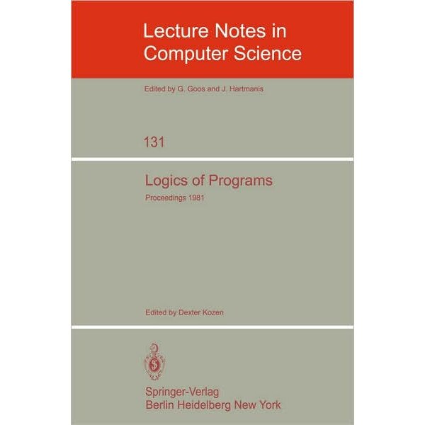 Logics of Programs de D. Kozen