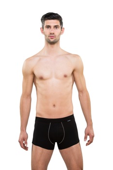 Boxeri barbat 205, Mr.Big, negru, Negru Boxeri barbat 205, Mr.Big, negru, Negru