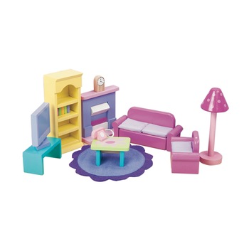 Mobilier pentru casuta, Le Toy Van, living room Sugar Plum, din lemn Mobilier pentru casuta, Le Toy Van, living room Sugar Plum, din lemn