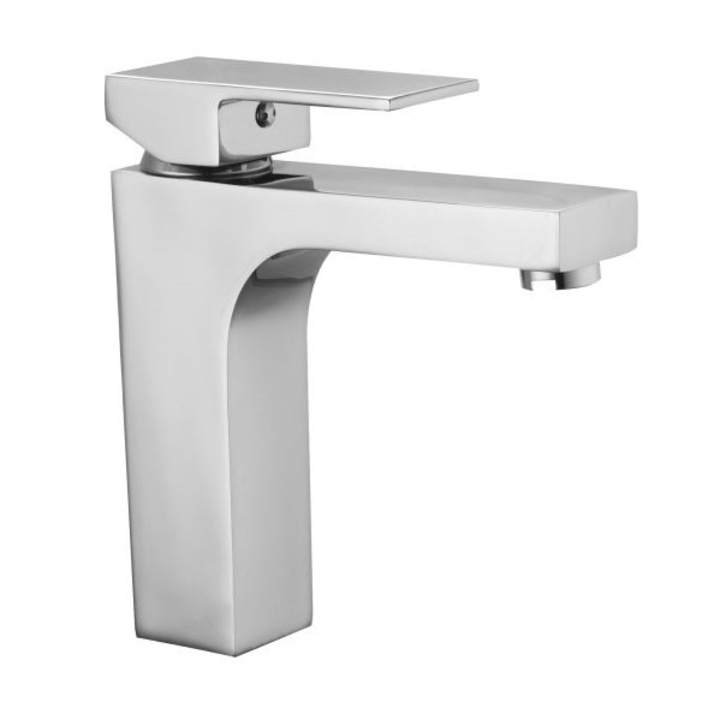 Baterie InterCeramic YASMINA, Pentru lavoar, Mecanism de inchidere ceramica, Crom