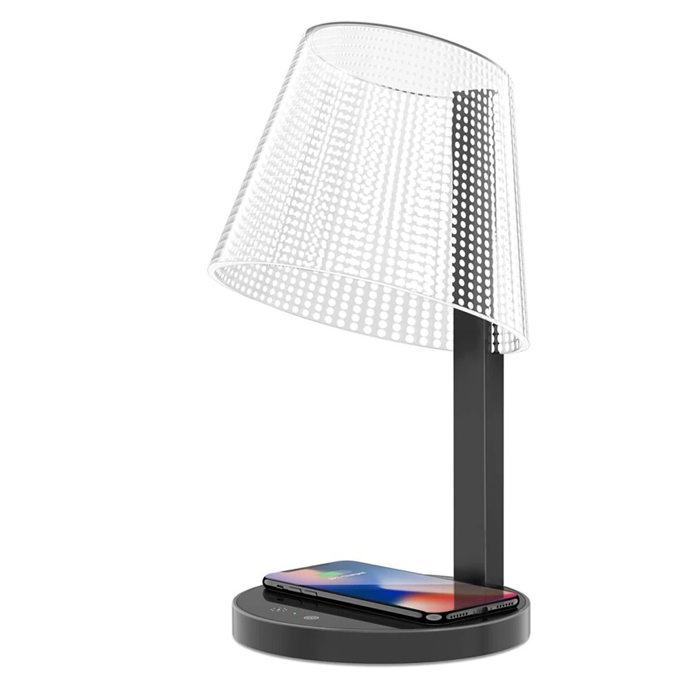 Lampa iHunt 2 in 1 cu Incarcare Wireless si setare nivel Luminozitate