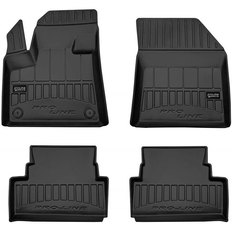 Set 4 covorase auto, din cauciuc, Proline, Opel Grandland X od 2017