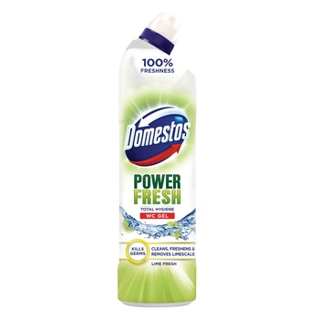Set 4 bucati Domestos WC Gel Lime 700ml Set 4 bucati Domestos WC Gel Lime 700ml