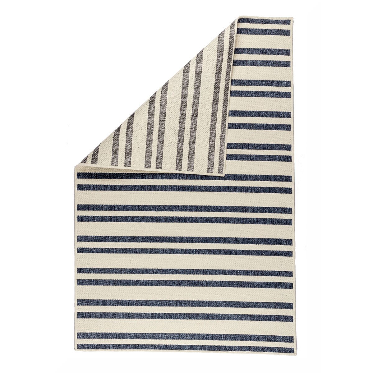 Covor Reversibil Modern & Geometric Rubina, Crem/Albastru, 80x140 cm, C132-032709