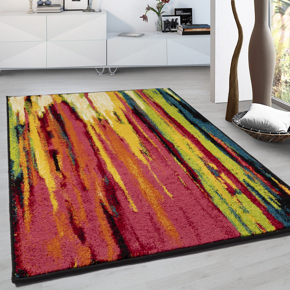 Covor Modern & Geometric Zoya, Multicolor, 100x150 cm, C23-030309