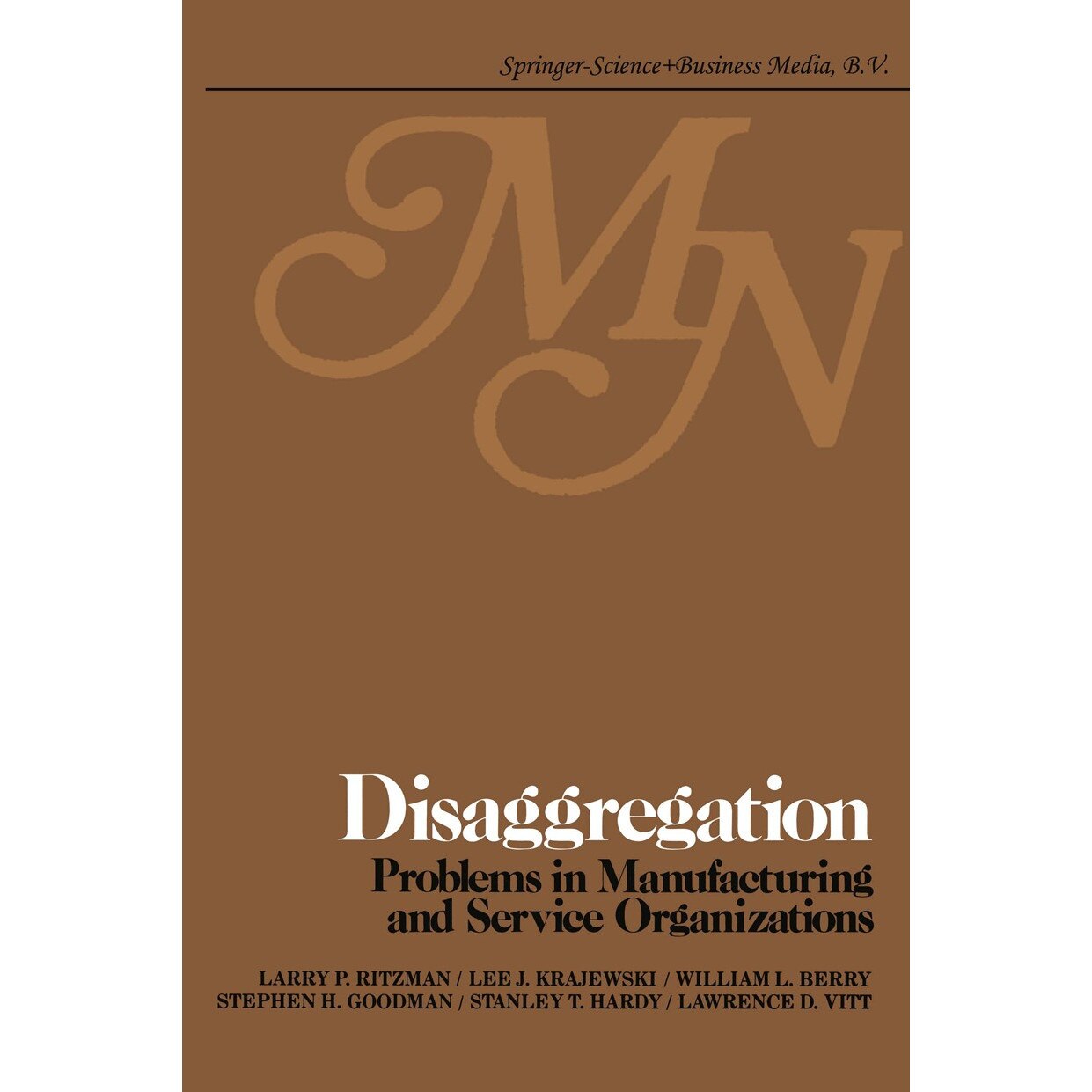 Disaggregation de L.P. Ritzman