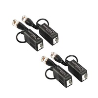 set 4 video balun pasiv aku cu transmisie clear hd hdcvihdtviahd 250-600m prindere cu clip protectie interferente si descarcari electrice pentru cctv ak3122 imagen 11_0_
0