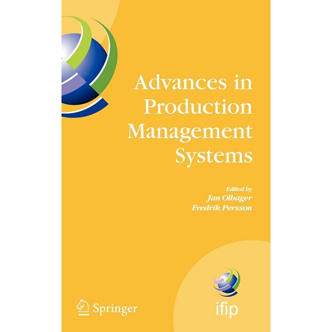 Advances in Production Management Systems de Jan Olhager