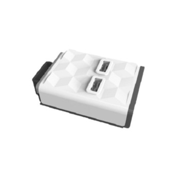 Modul 2 x USB, Allocacoc PowerStrip Modular Modul 2 x USB, Allocacoc PowerStrip Modular