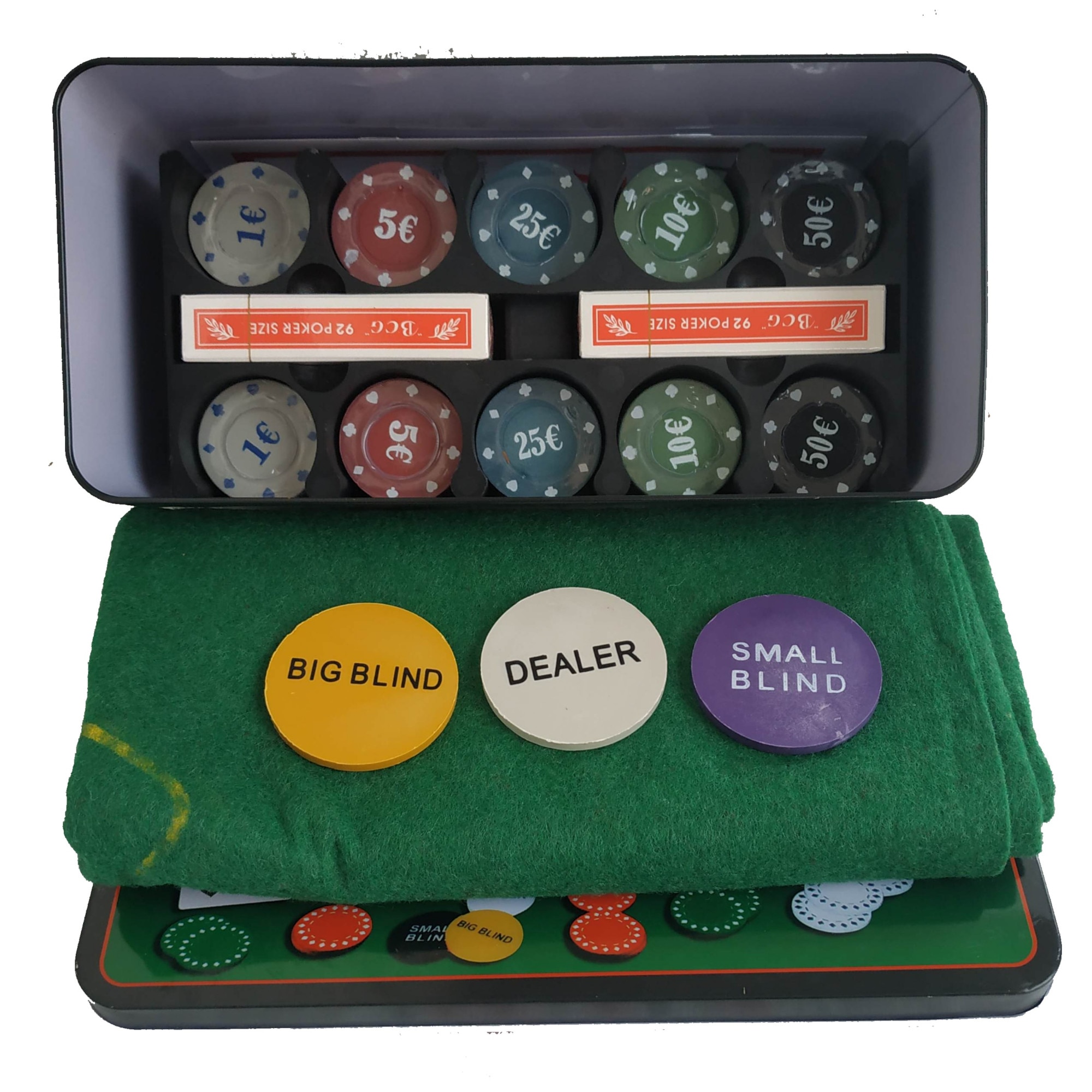 Set poker Texas Hold”em 200 jetoane, ClauM