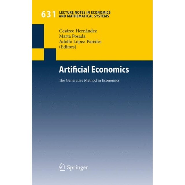 Artificial Economics de Cesáreo Hernández