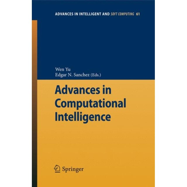Advances in Computational Intelligence de Wen Yu