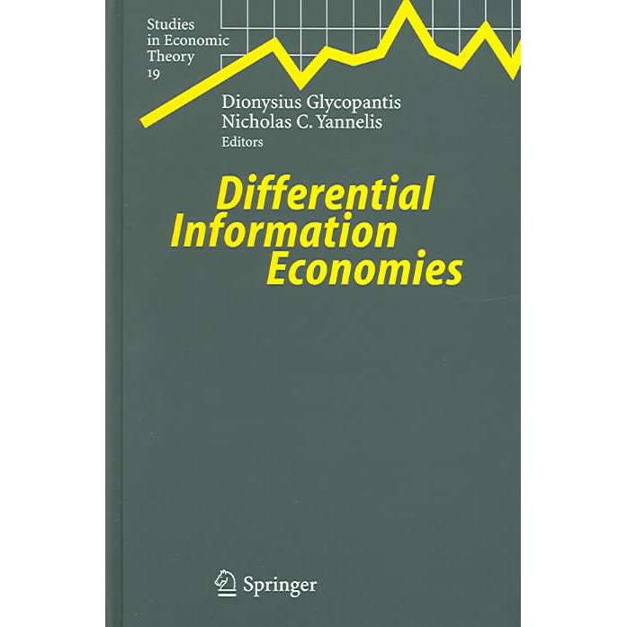 Differential Information Economies de Dionysius Glycopantis