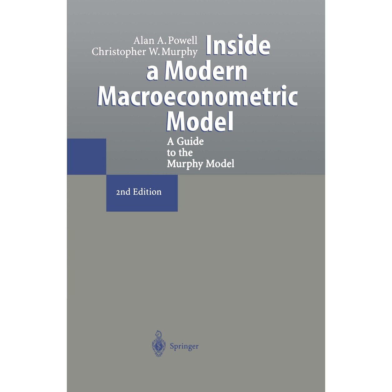 Inside a Modern Macroeconometric Model de Alan A. Powell