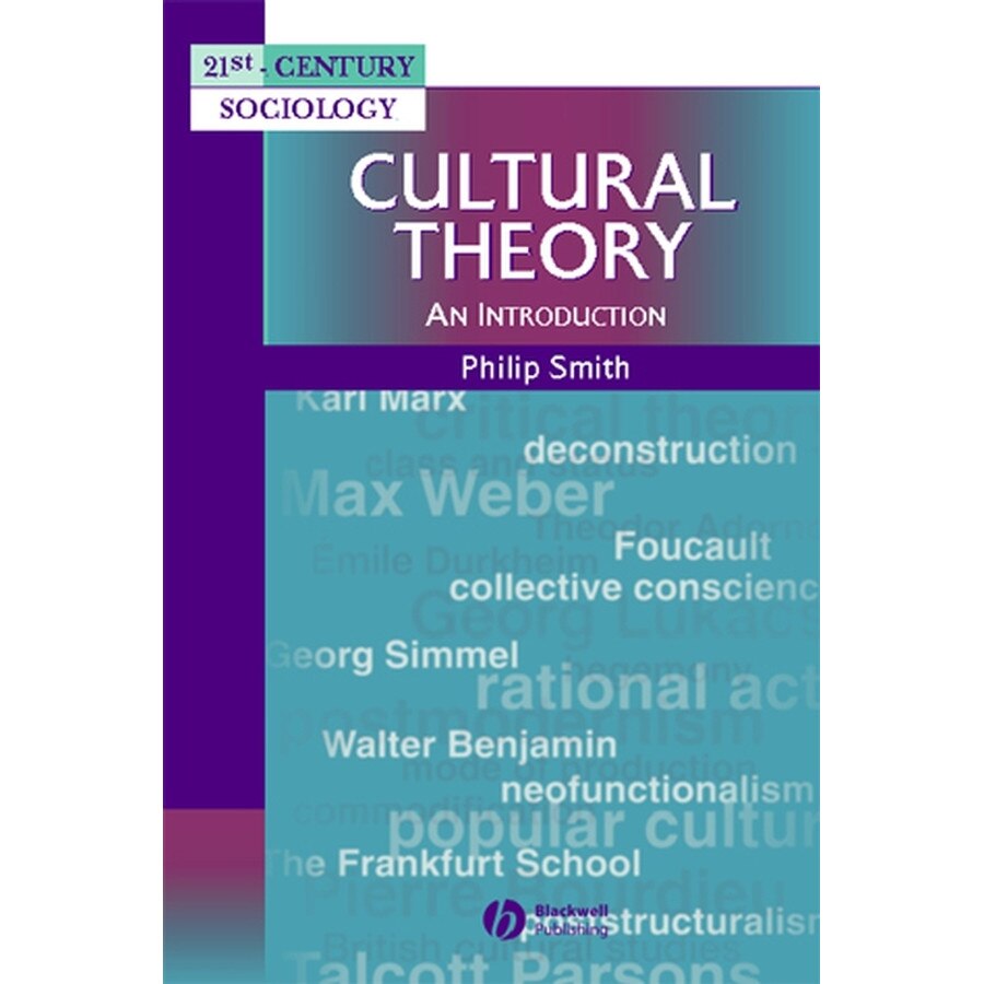 Cultural Theory de Philip Smith [Paperback]