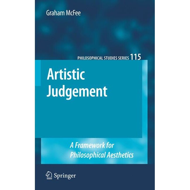 Artistic Judgement de Graham McFee