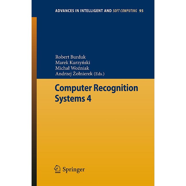 Computer Recognition Systems 4 de Robert Burduk