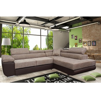Coltar Extensibil Genarom ATOL 01 P, Colt Dreapta, Lawa02, Soft 66, 273 x 202 x 69 cm Coltar Extensibil Genarom ATOL 01 P, Colt Dreapta, Lawa02, Soft 66, 273 x 202 x 69 cm