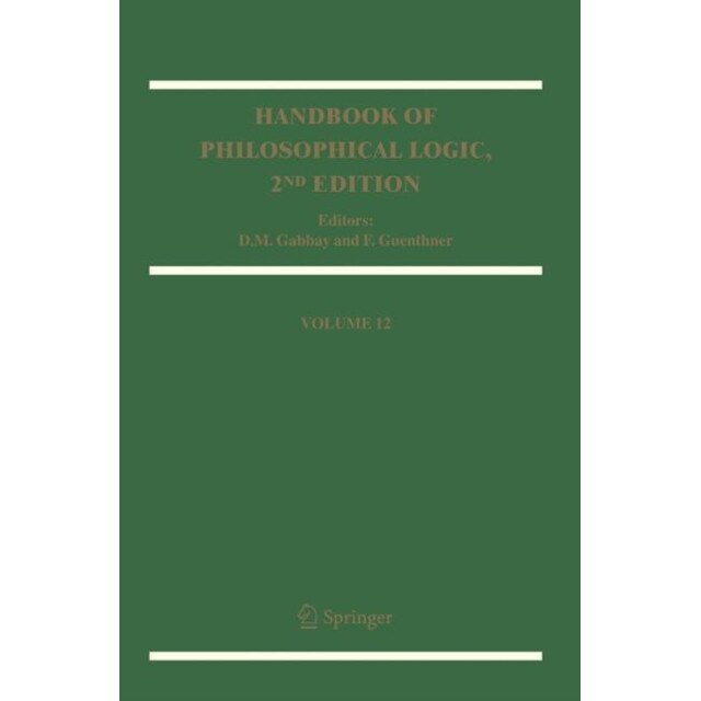 Handbook of Philosophical Logic de D. M. Gabbay