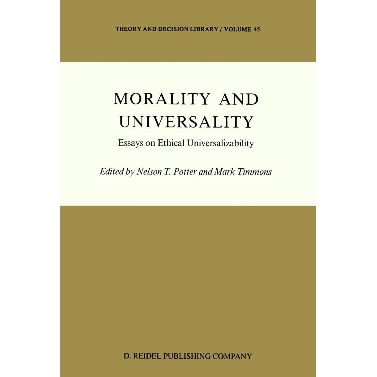 Morality and Universality de N. T. Potter