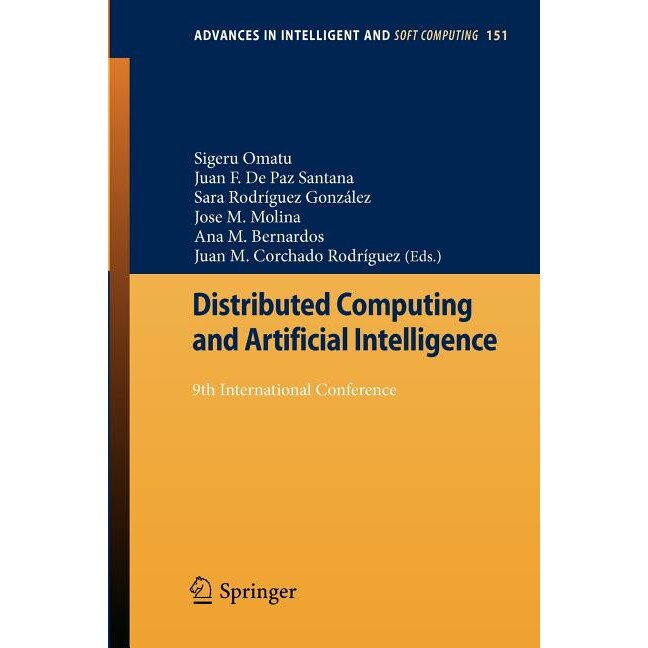 Distributed Computing and Artificial Intelligence de Sigeru Omatu