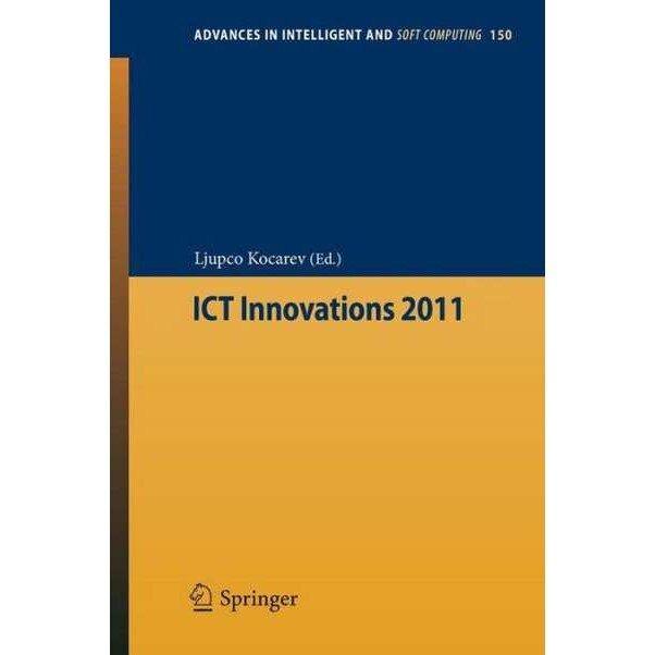 ICT Innovations 2011 de Ljupco Kocarev