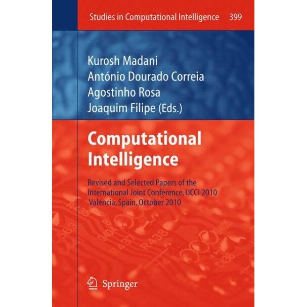 Computational Intelligence de Kurosh Madani [Hardback] 18/02/12