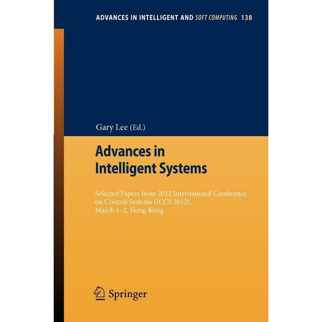 Advances in Intelligent Systems de Gary Lee