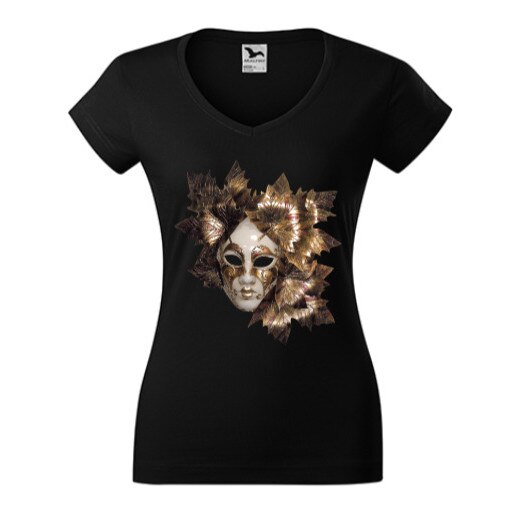 Tricou Femei, Guler V, personalizat 