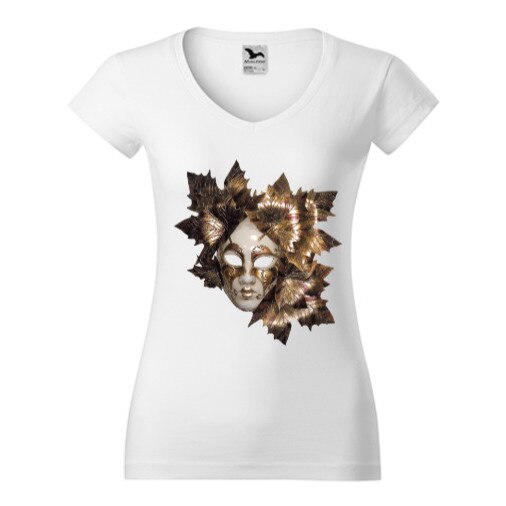 Tricou Femei, Guler V, personalizat 