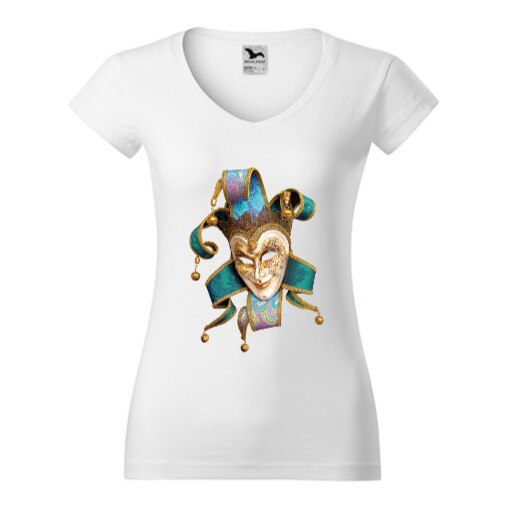 Tricou Femei, Guler V, personalizat 