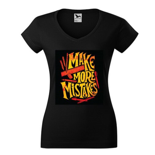 Tricou Femei, Guler V, personalizat 