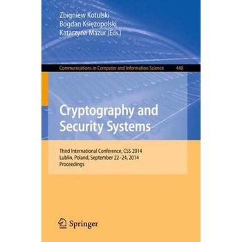 Cryptography and Security Systems de Zbigniew Kotulski Cryptography and Security Systems de Zbigniew Kotulski