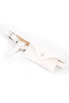 Borseta de dama Ashby de culoare alba din piele ecologica, 18 x 12 x 2 cm Borseta de dama Ashby de culoare alba din piele ecologica, 18 x 12 x 2 cm