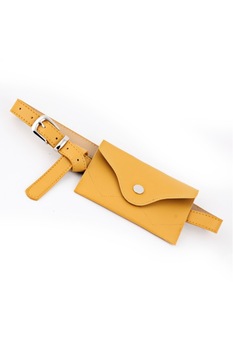 Borseta de dama Ashby de culoare galbena din piele ecologica, 18 x 12 x 2 cm Borseta de dama Ashby de culoare galbena din piele ecologica, 18 x 12 x 2 cm