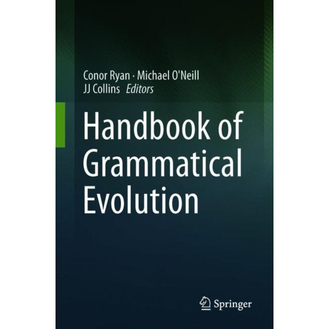 Handbook of Grammatical Evolution de Conor Ryan