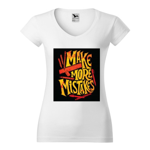 Tricou Femei, Guler V, personalizat 