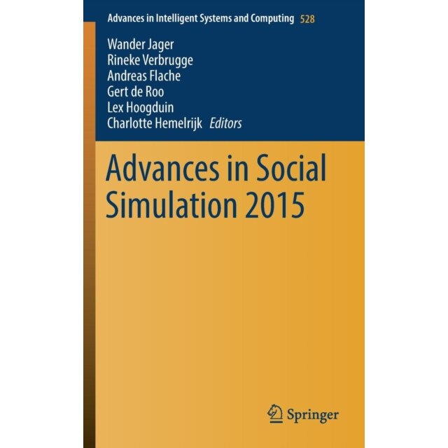 Advances in Social Simulation 2015 de Wander Jager