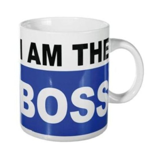 Cana cadou, Bruno, uriasa, I AM THE BOSS, 500 ml