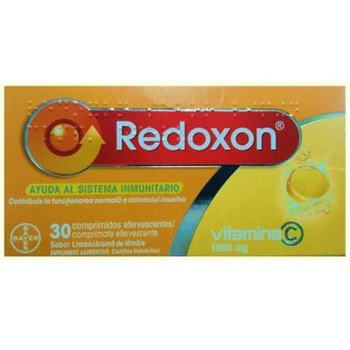 Redoxon cu aromă de lămâie, 30 comprimate efervescente Redoxon cu aromă de lămâie, 30 comprimate efervescente
