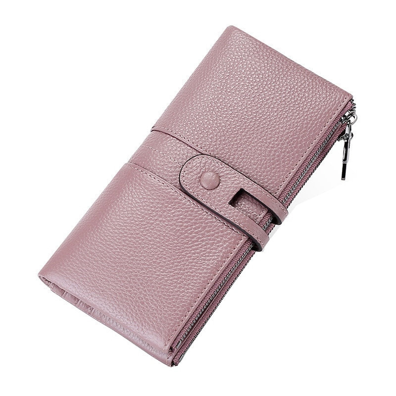 Portofel dama din piele naturala BTG-926, Mov