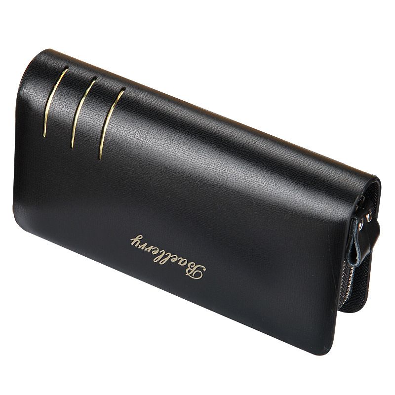 Portofel Unisex Baellerry RM-483 , Negru , Piele