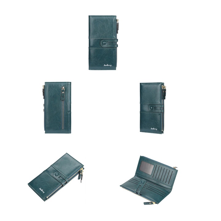 Portofel Dama, Baellerry, ZX-N1825, Rosu, 20x11x2 cm