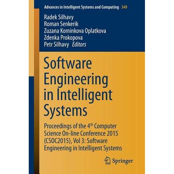 Software Engineering in Intelligent Systems de Radek Silhavy
