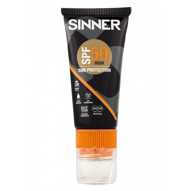 Balsam protectie solara Sinner Combi Stick Negru 50SPF - 20ml
