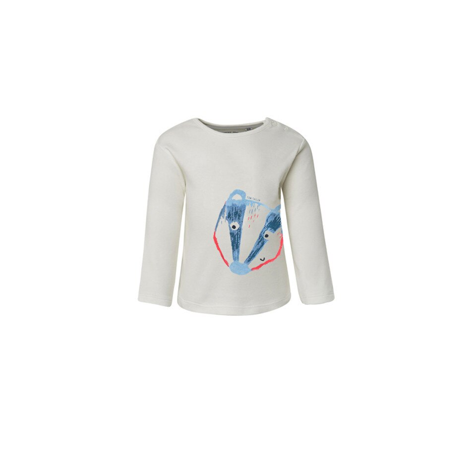 Bluza Tom Tailor baieti, alb, marimea 92 cm, 24 luni