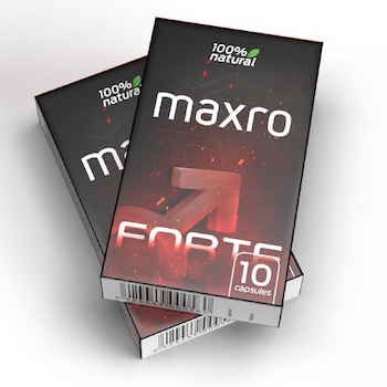 Maxro Forte - erectie & potenta | Formula 100% naturala | 10 capsule